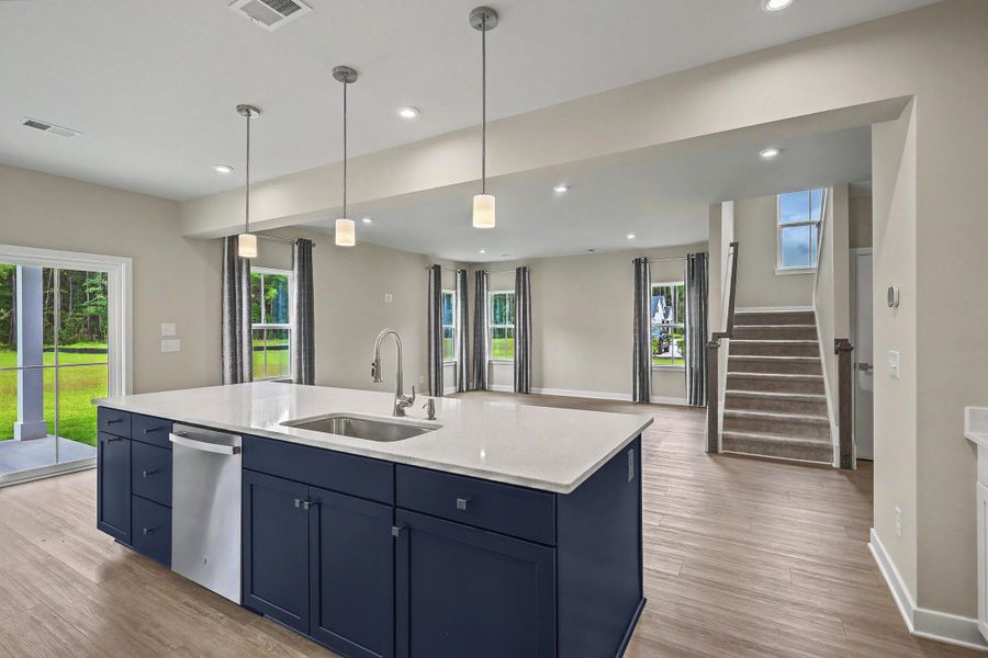 Furnished interior view inside a new home in , Ridgeville (Image 13). Furnished interior view inside a new home in , Ridgeville (Image 13).