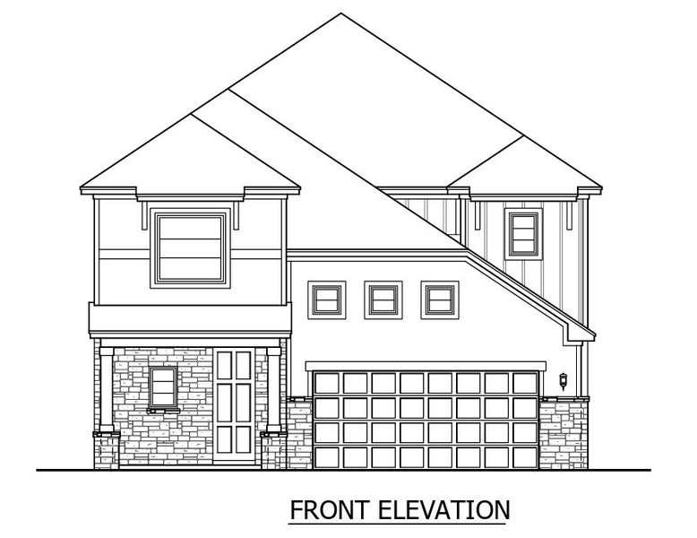Exterior rendering of this home design in Crown Ridge Manor, San Antonio, TX (Image 2). Exterior rendering of this home design in Crown Ridge Manor, San Antonio, TX (Image 2).