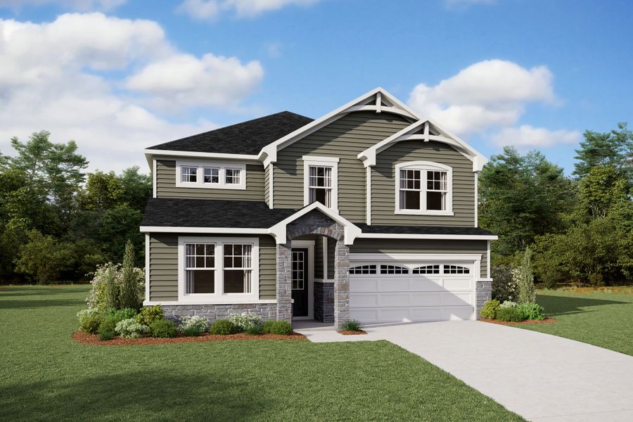 Representative exterior photo of a completed home built from the Sequoia by Mattamy Homes in Magnolia Park, Garner, NC (Image 20). Representative exterior photo of a completed home built from the Sequoia by Mattamy Homes in Magnolia Park, Garner, NC (Image 20).