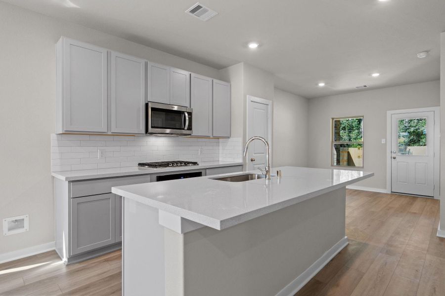 Furnished interior view inside a new home in Westridge Cove, Panorama Village (Image 7).