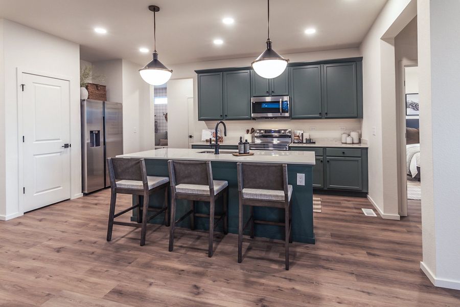 Furnished interior view inside a new home in Bloom, Fort Collins (Image 16).