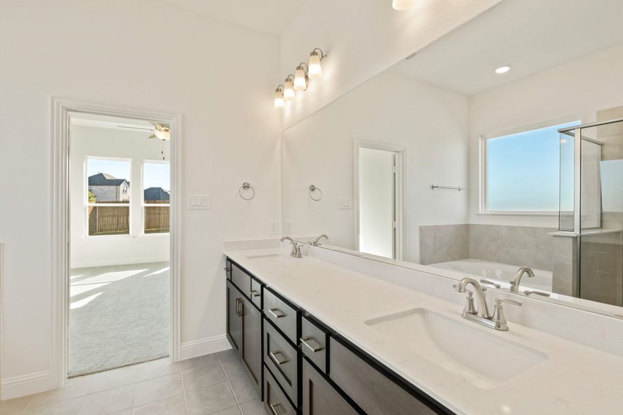 Furnished interior view inside a new home in Lake Breeze, Lavon (Image 14).