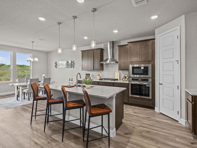 Representative furnished interior of a home built from the The Jennings G by Davidson Homes LLC in The Reserve at Potranco Oaks, Castroville (Image 10). Representative furnished interior of a home built from the The Jennings G by Davidson Homes LLC in The Reserve at Potranco Oaks, Castroville (Image 10).