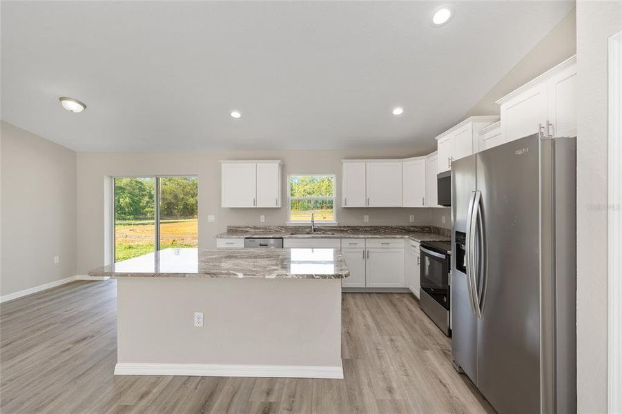 Furnished interior view inside a new home in , Citrus Springs (Image 3).