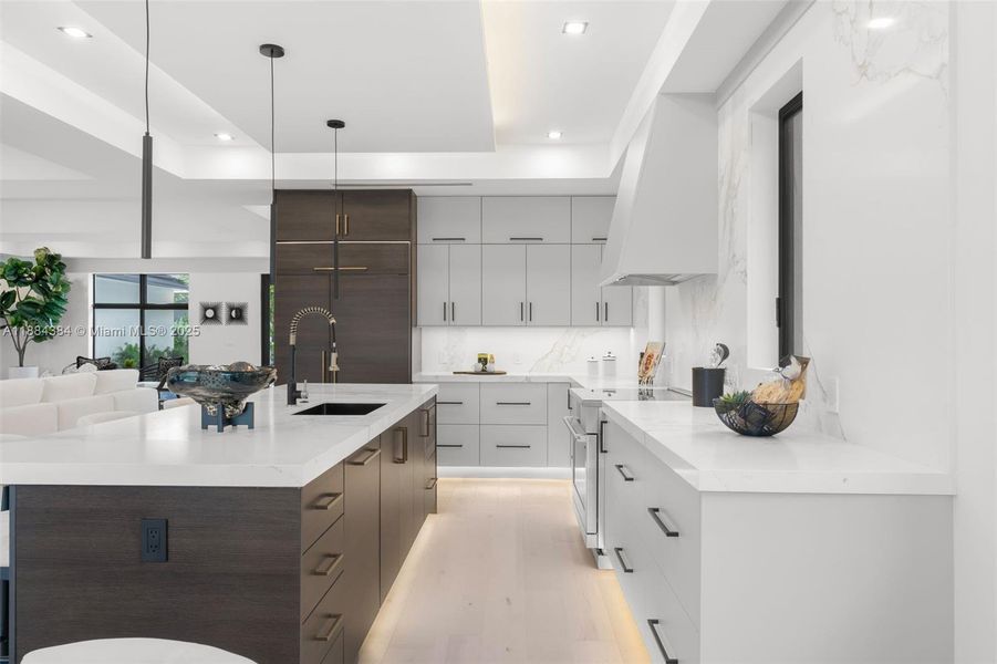 Furnished interior view inside a new home in , Delray Beach (Image 13).