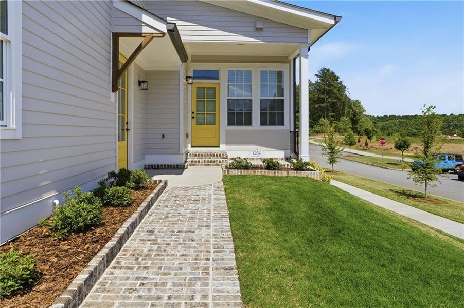 Exterior details and patio area of a home in , Dacula (Image 31).
