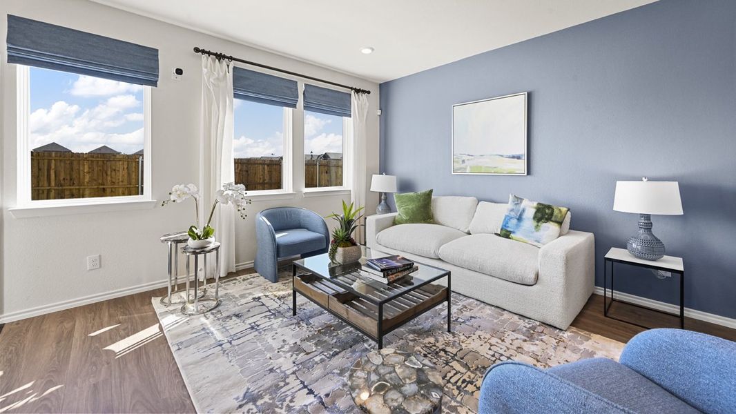 Furnished interior view inside a new home in Cartwright Mays, Crandall (Image 10).