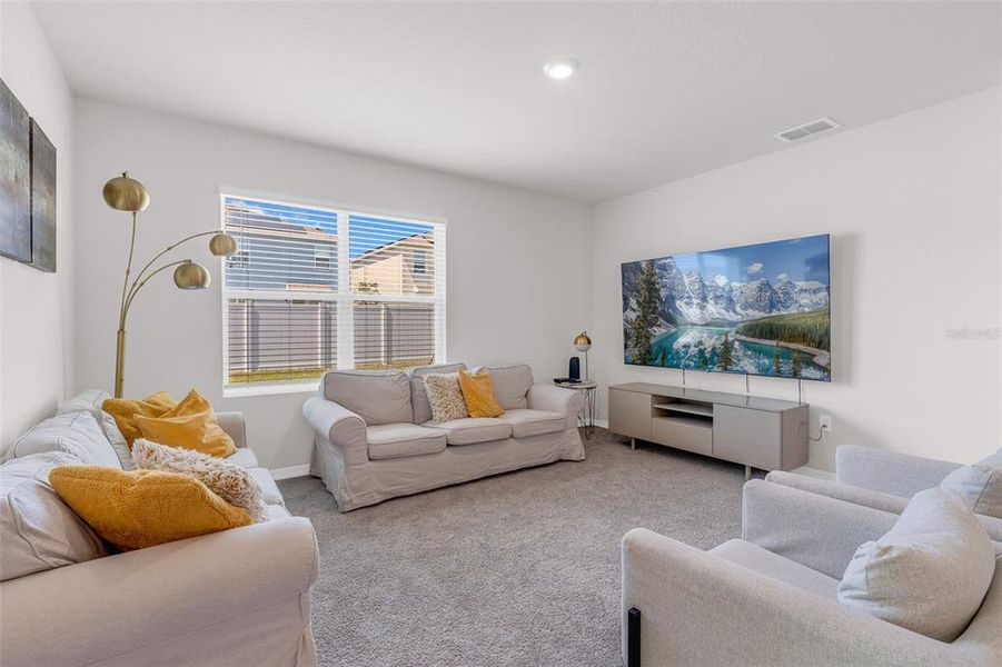 Furnished interior view inside a new home in Cypress Park Estates, Haines City (Image 6).