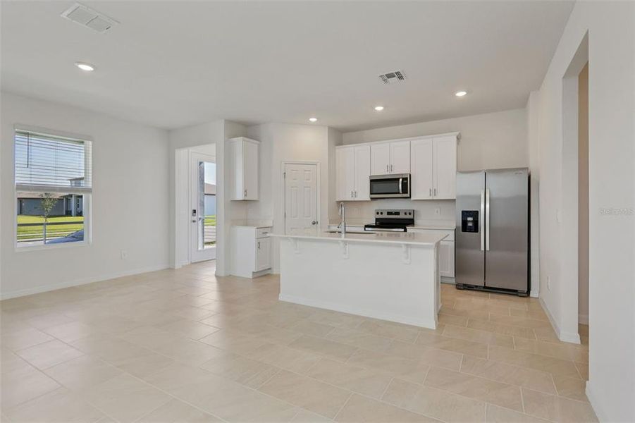 Furnished interior view inside a new home in The Meadow at Crossprairie Bungalows, St. Cloud (Image 7).