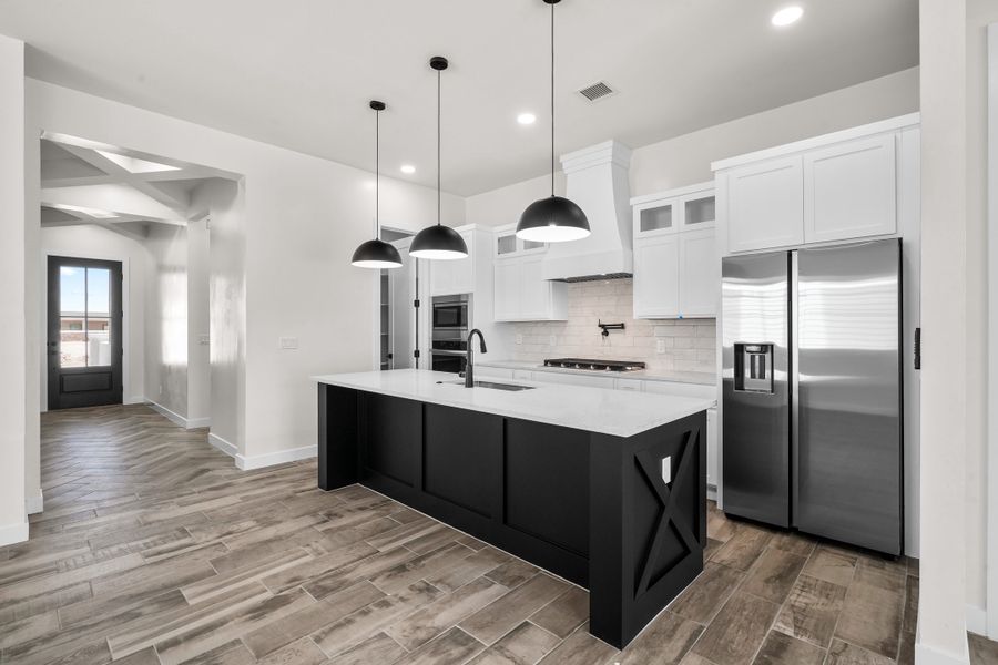 Furnished interior view inside a new home in Summer Sky North, El Paso (Image 6).