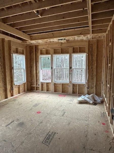 In-progress construction of a new home in , Waleska, GA (Image 16).