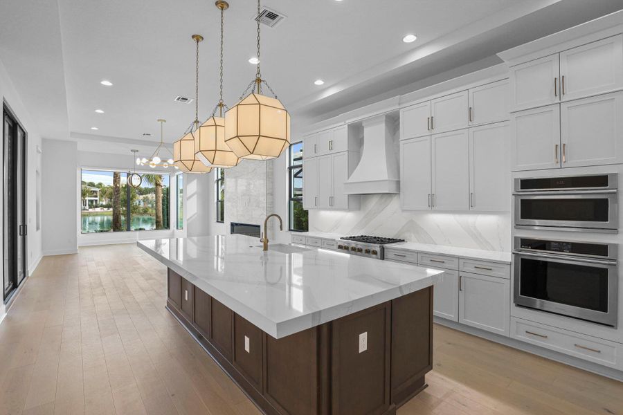 Furnished interior view inside a new home in Artistry Palm Beach, Palm Beach Gardens (Image 9). Furnished interior view inside a new home in Artistry Palm Beach, Palm Beach Gardens (Image 9).