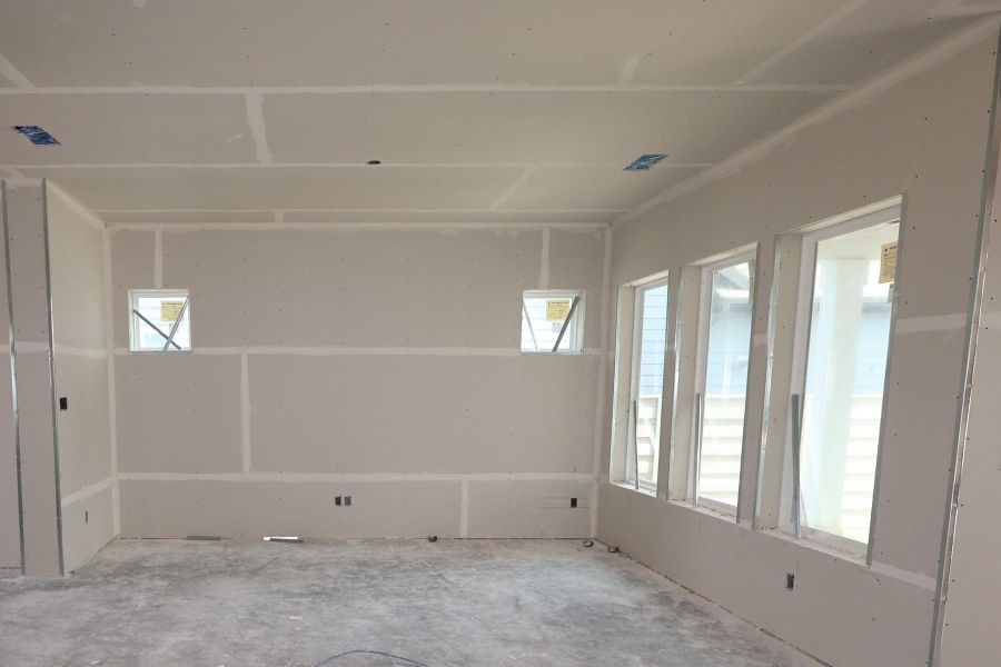 In-progress construction of a new home in Pomona - Grove Row Collection, Manvel, TX (Image 4). In-progress construction of a new home in Pomona - Grove Row Collection, Manvel, TX (Image 4).