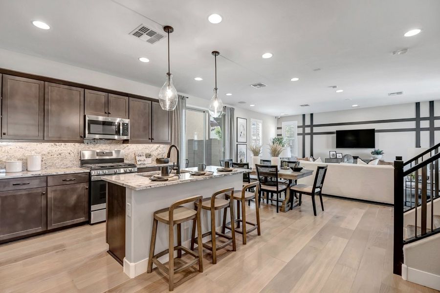 Furnished interior view inside a new home in Ironwood Villages at North Creek, Queen Creek (Image 22).