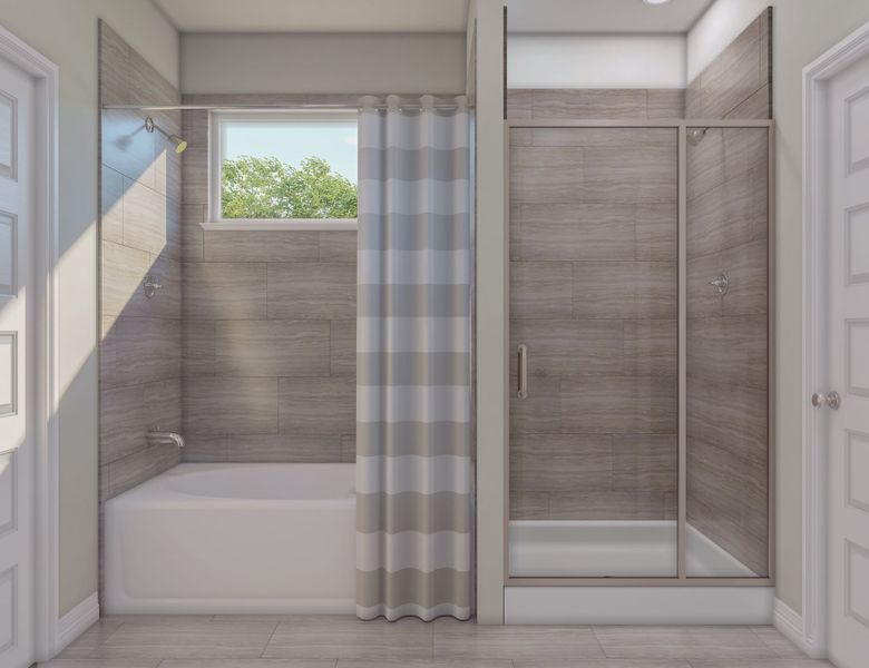 Furnished interior view inside a new home in Mason Woods, Cypress (Image 11). Furnished interior view inside a new home in Mason Woods, Cypress (Image 11).