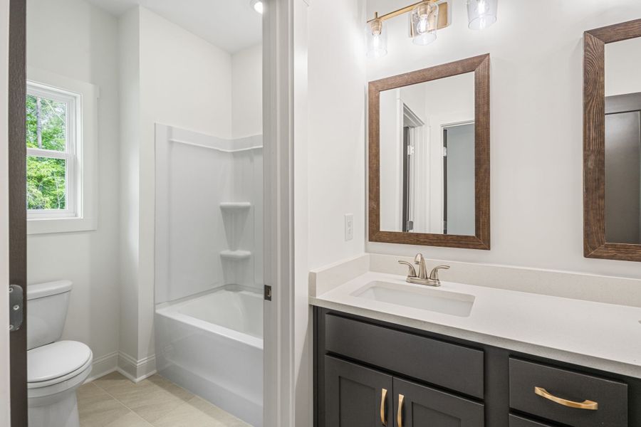 Furnished interior view inside a new home in Flint Farms, Concord (Image 10).