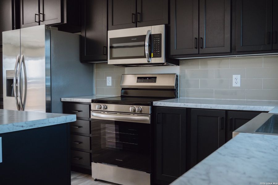 Furnished interior view inside a new home in , San Antonio (Image 14).