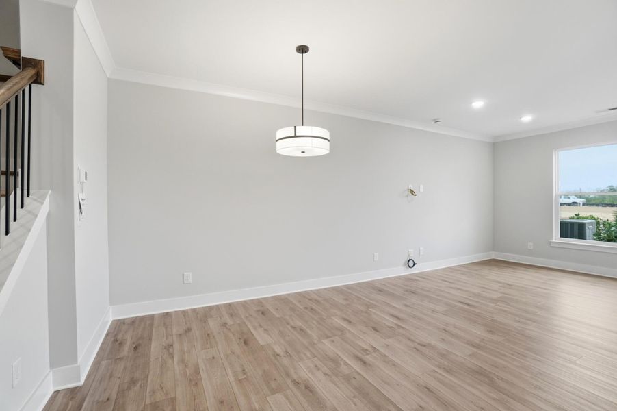 Spacious, unfurnished interior of a new home in Blythe Mill Townhomes, Waxhaw (Image 14).