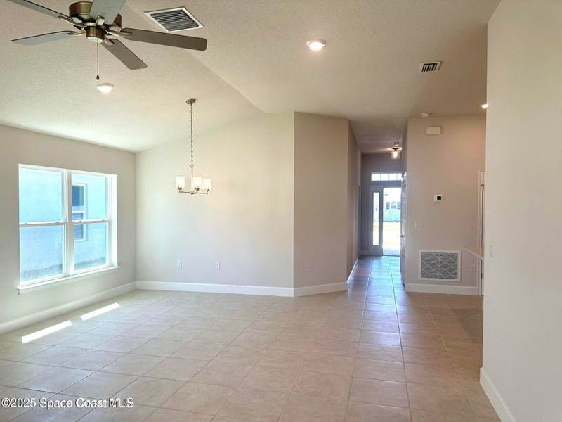 Spacious, unfurnished interior of a new home in St. John Preserve, Palm Bay (Image 7). Spacious, unfurnished interior of a new home in St. John Preserve, Palm Bay (Image 7).
