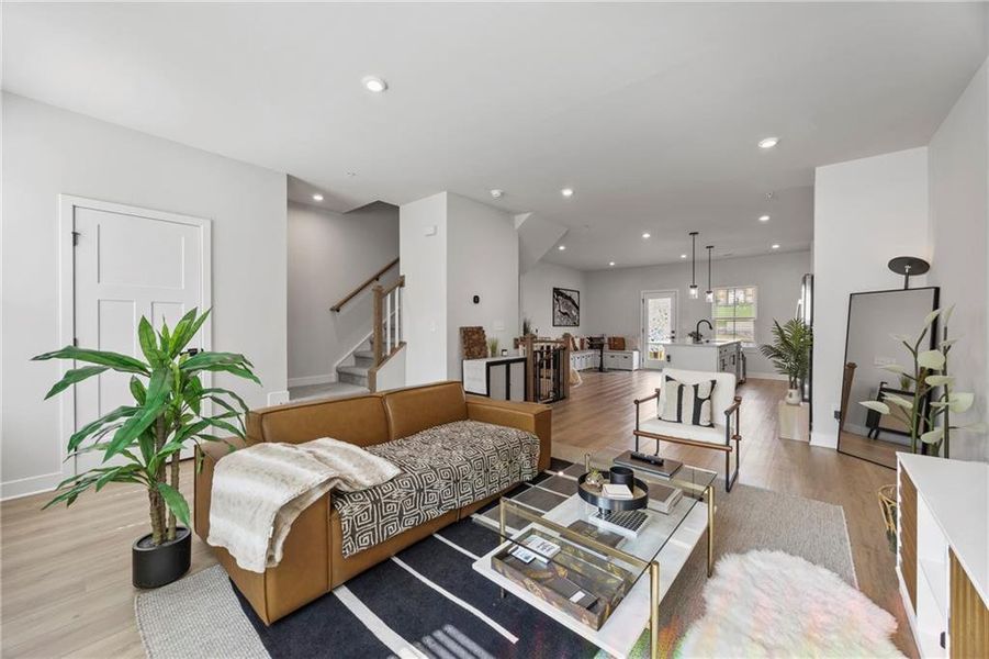 Furnished interior view inside a new home in , Fayetteville (Image 11).