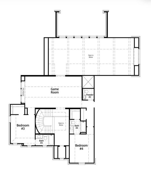 2D floor plan layout for the Altamura by Highland Homes in Fulbrook on Fulshear Creek, Fulshear, TX (Image 22). 2D floor plan layout for the Altamura by Highland Homes in Fulbrook on Fulshear Creek, Fulshear, TX (Image 22).