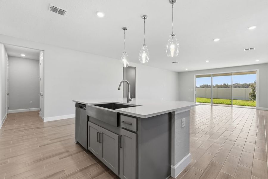 Furnished interior view inside a new home in Headwaters at Lofton Creek, Yulee (Image 14). Furnished interior view inside a new home in Headwaters at Lofton Creek, Yulee (Image 14).
