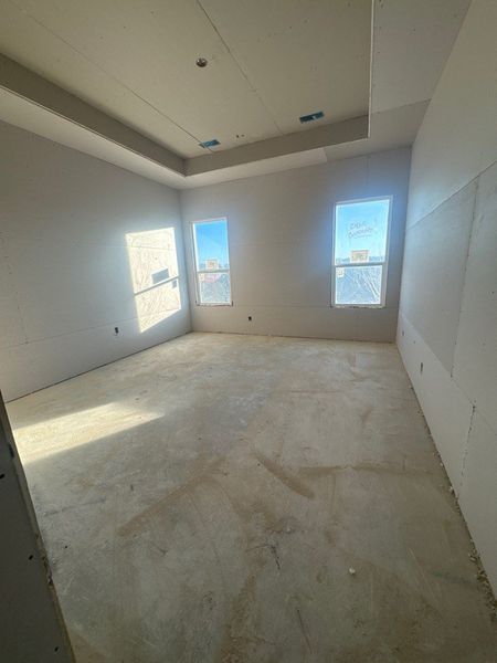 In-progress construction of a new home in Cedar Ridge Estates, Anna, TX (Image 7).