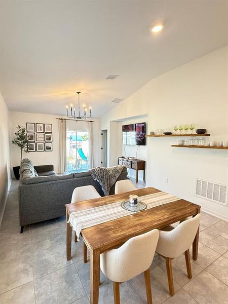 Furnished interior view inside a new home in , Kissimmee (Image 28).