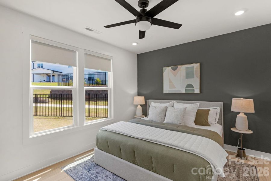 Furnished interior view inside a new home in , Fort Mill (Image 16).