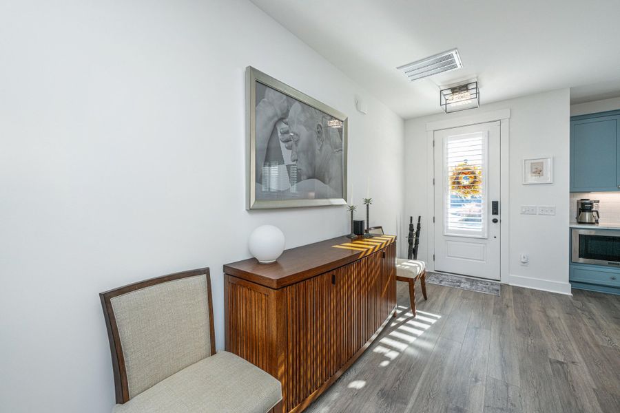 Furnished interior view inside a new home in Hayes Park, Johns Island (Image 9).