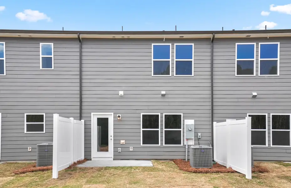 Exterior details and patio area of a home in Mallard Park, Charlotte (Image 4). Exterior details and patio area of a home in Mallard Park, Charlotte (Image 4).