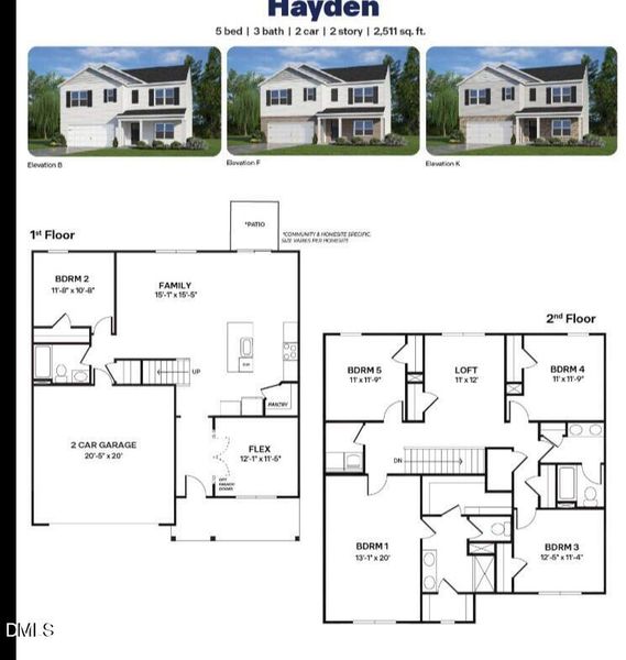 Hayden Floorplan