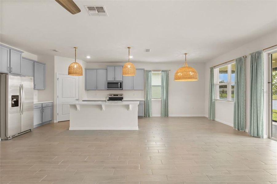 Furnished interior view inside a new home in , New Smyrna Beach (Image 8). Furnished interior view inside a new home in , New Smyrna Beach (Image 8).