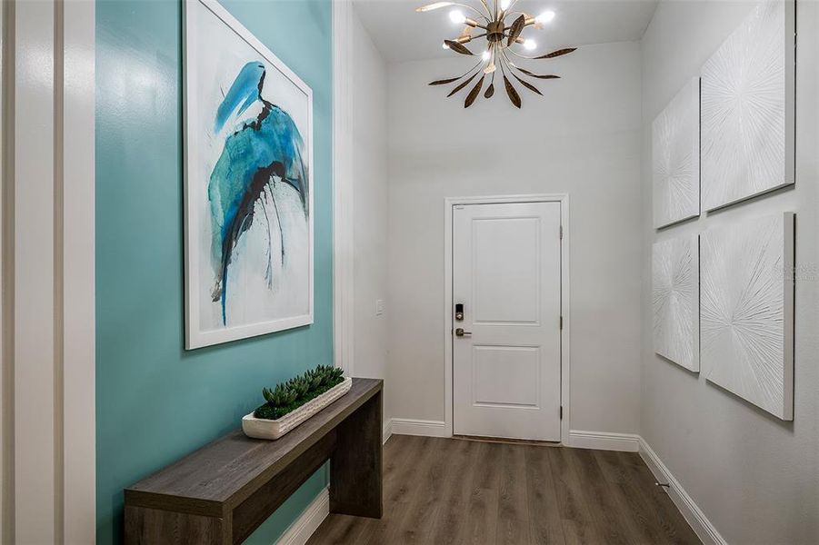 Furnished interior view inside a new home in Pasadena Landing, Wesley Chapel (Image 24).