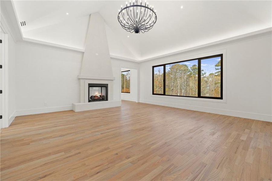 Spacious, unfurnished interior of a new home in , Milton (Image 93).