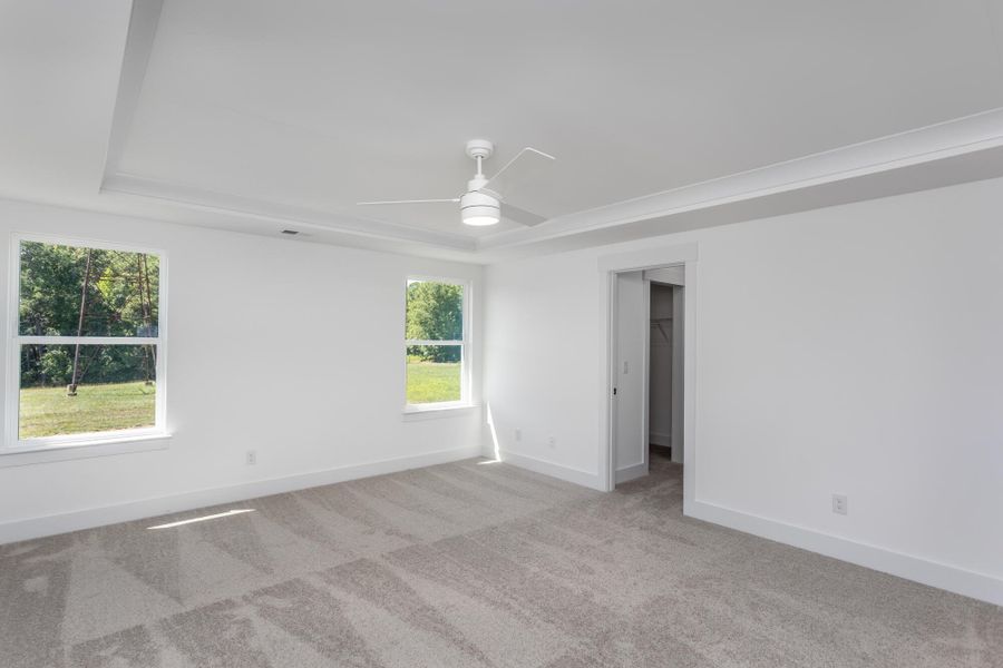 Spacious, unfurnished interior of a new home in Cedar Ridge, Angier (Image 21). Spacious, unfurnished interior of a new home in Cedar Ridge, Angier (Image 21).