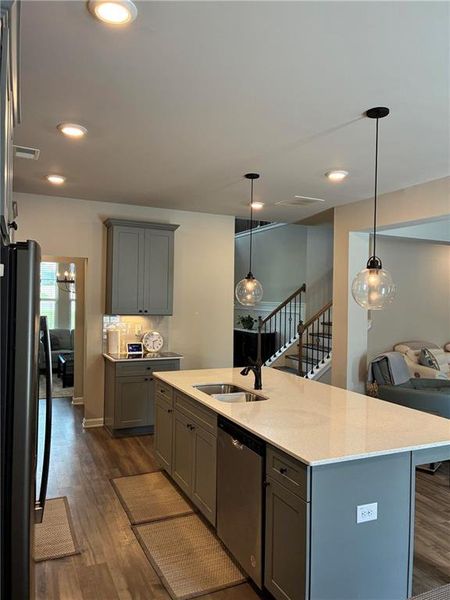 Furnished interior view inside a new home in , Locust Grove (Image 12).