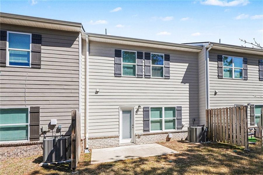 Exterior details and patio area of a home in , McDonough (Image 22).