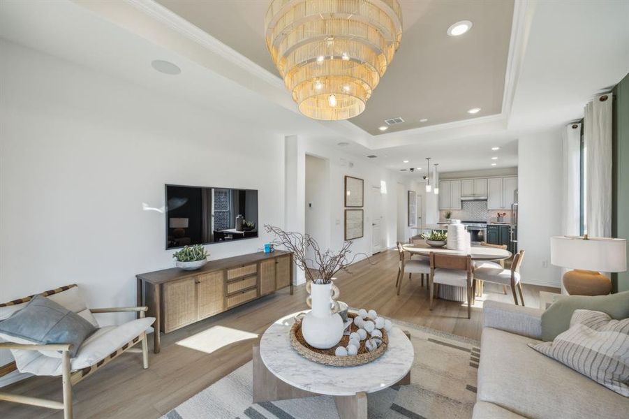 *Model representation. Some features and options may differ - Open concept throughout main living areas