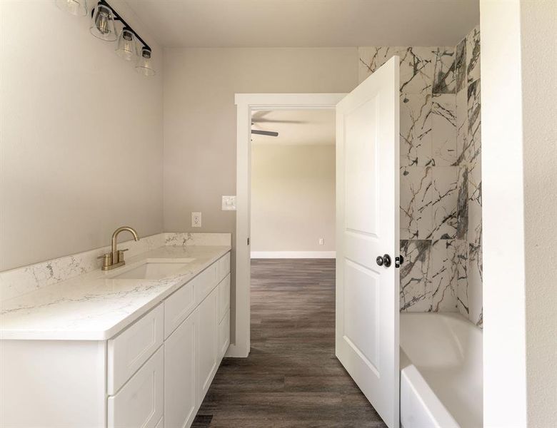 Furnished interior view inside a new home in , Fort Worth (Image 4).