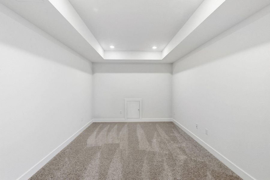 Spacious, unfurnished interior of a new home in The Colony - 50', Bastrop (Image 20). Spacious, unfurnished interior of a new home in The Colony - 50', Bastrop (Image 20).