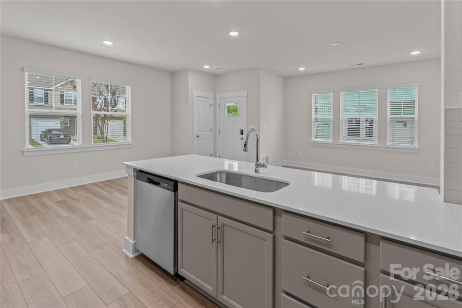 Furnished interior view inside a new home in Sierra Ridge, Gastonia (Image 5).