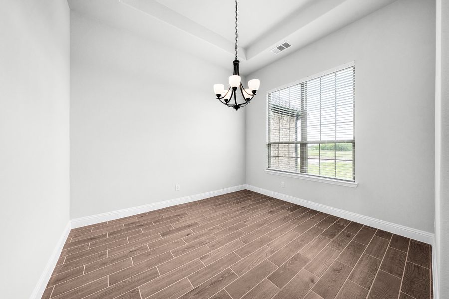 Spacious, unfurnished interior of a new home in Creekview Farms, Greenville (Image 28). Spacious, unfurnished interior of a new home in Creekview Farms, Greenville (Image 28).