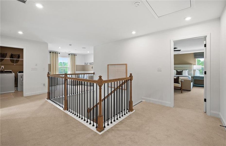 Furnished interior view inside a new home in Berkeley Mill, Cumming (Image 7).
