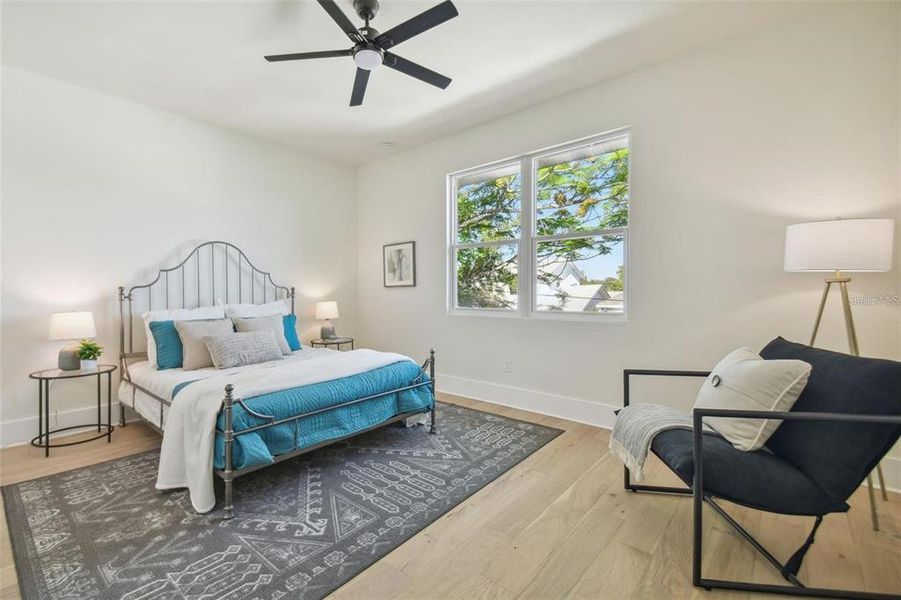 Furnished interior view inside a new home in , Tampa (Image 36).