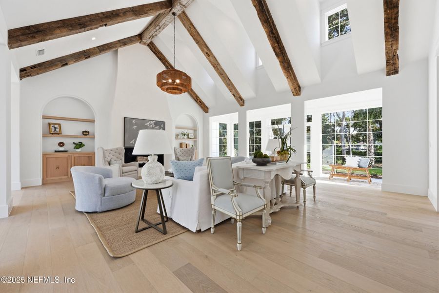 Furnished interior view inside a new home in , Ponte Vedra (Image 71).