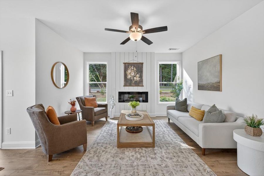 Furnished interior view inside a new home in , Jefferson (Image 30).