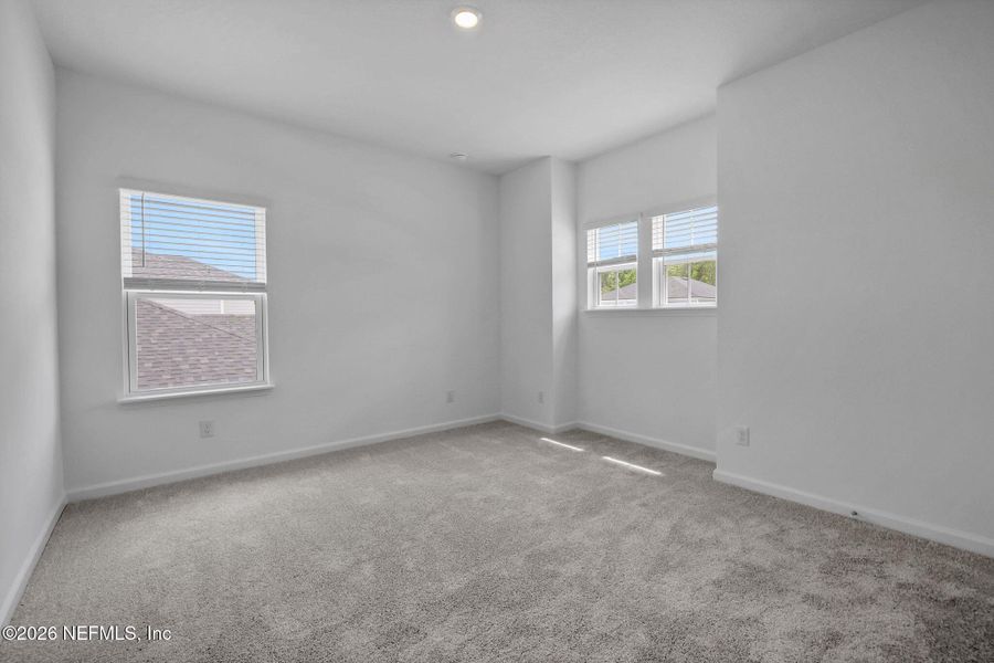 Spacious, unfurnished interior of a new home in TrailMark, St. Augustine (Image 37). Spacious, unfurnished interior of a new home in TrailMark, St. Augustine (Image 37).