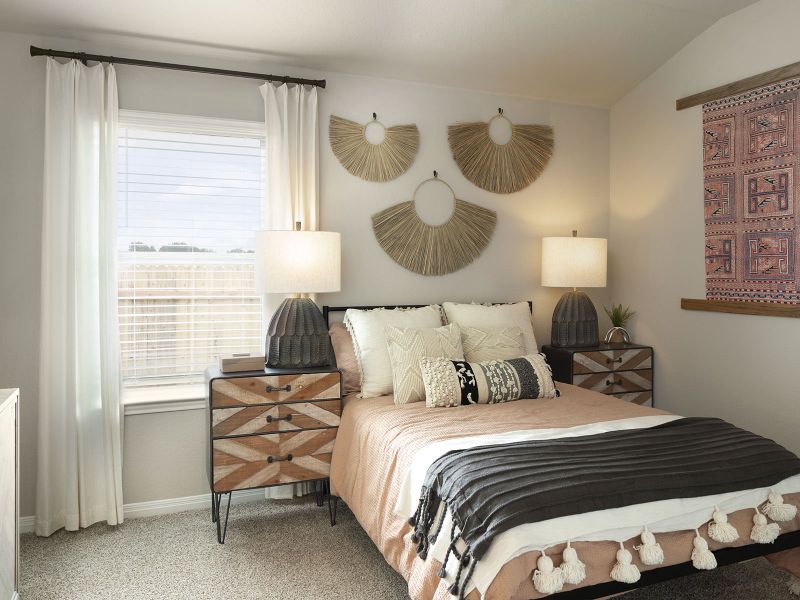Furnished interior view inside a new home in Butler Farms - Boulevard Collection, Liberty Hill (Image 10).