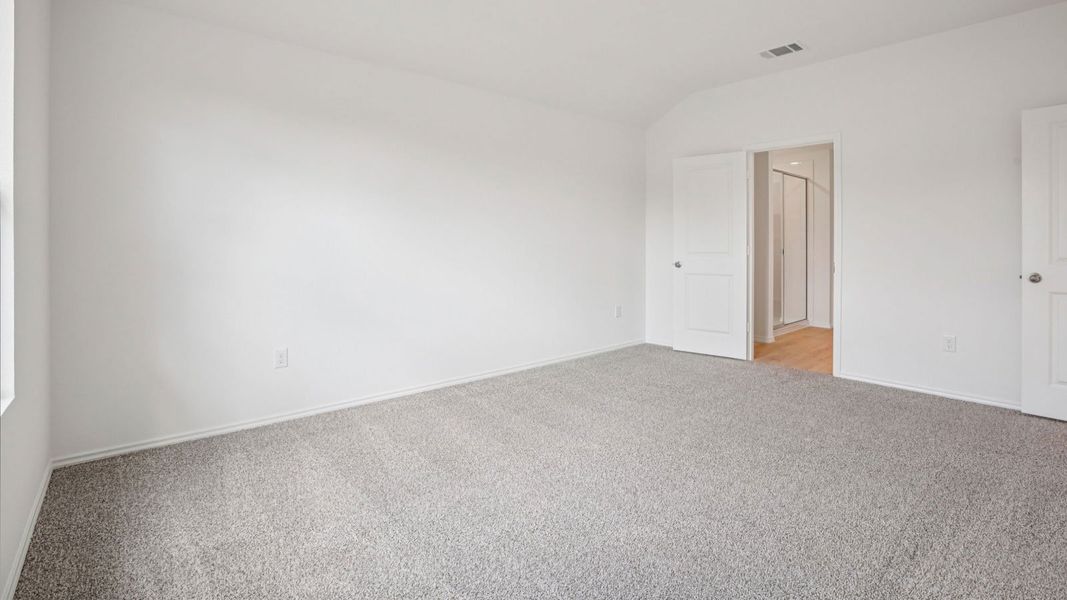 Spacious, unfurnished interior of a new home in Carillon, Manor (Image 26).